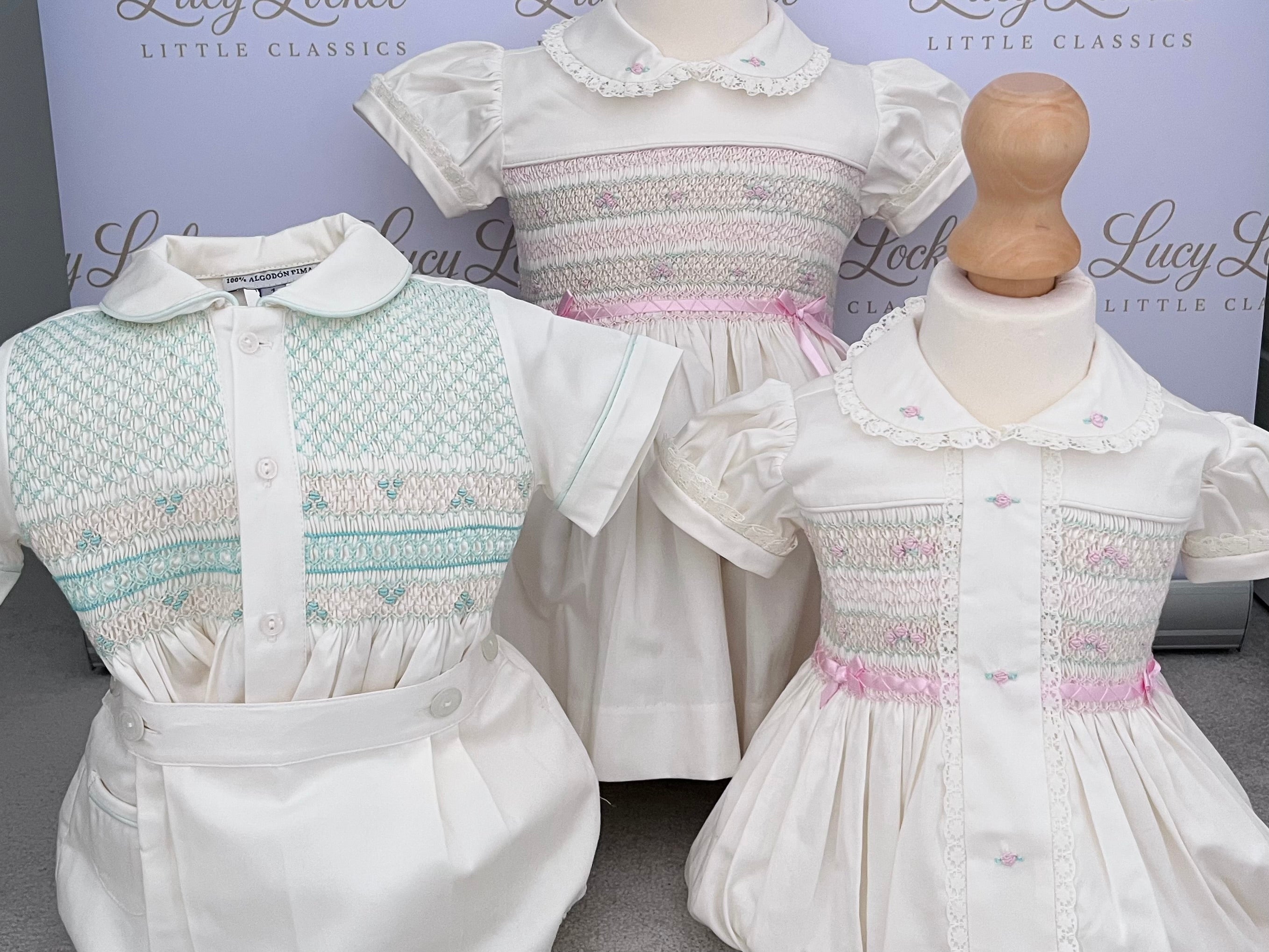 Cream & Mint Boys Suit
